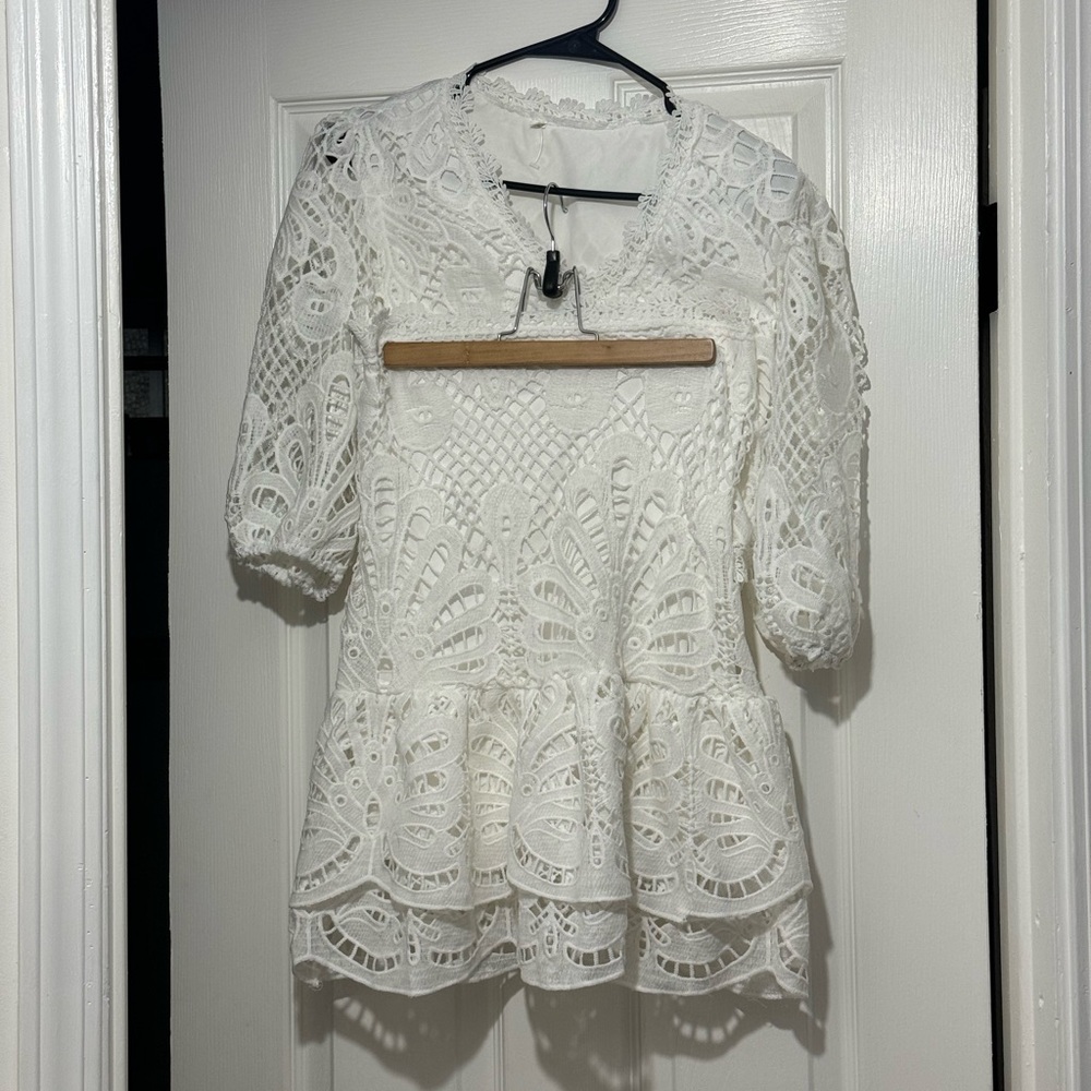 Summer beach white set size small